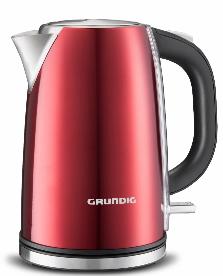 Kuche Grundig Wasserkocher | Wk 6330-Red Sense Kettle: Kuchenkleingerate (Wasserkocher)