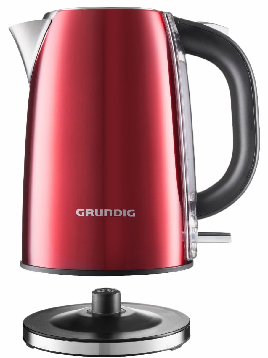 Kuche Grundig Wasserkocher | Wk 6330-Red Sense Kettle: Kuchenkleingerate (Wasserkocher)