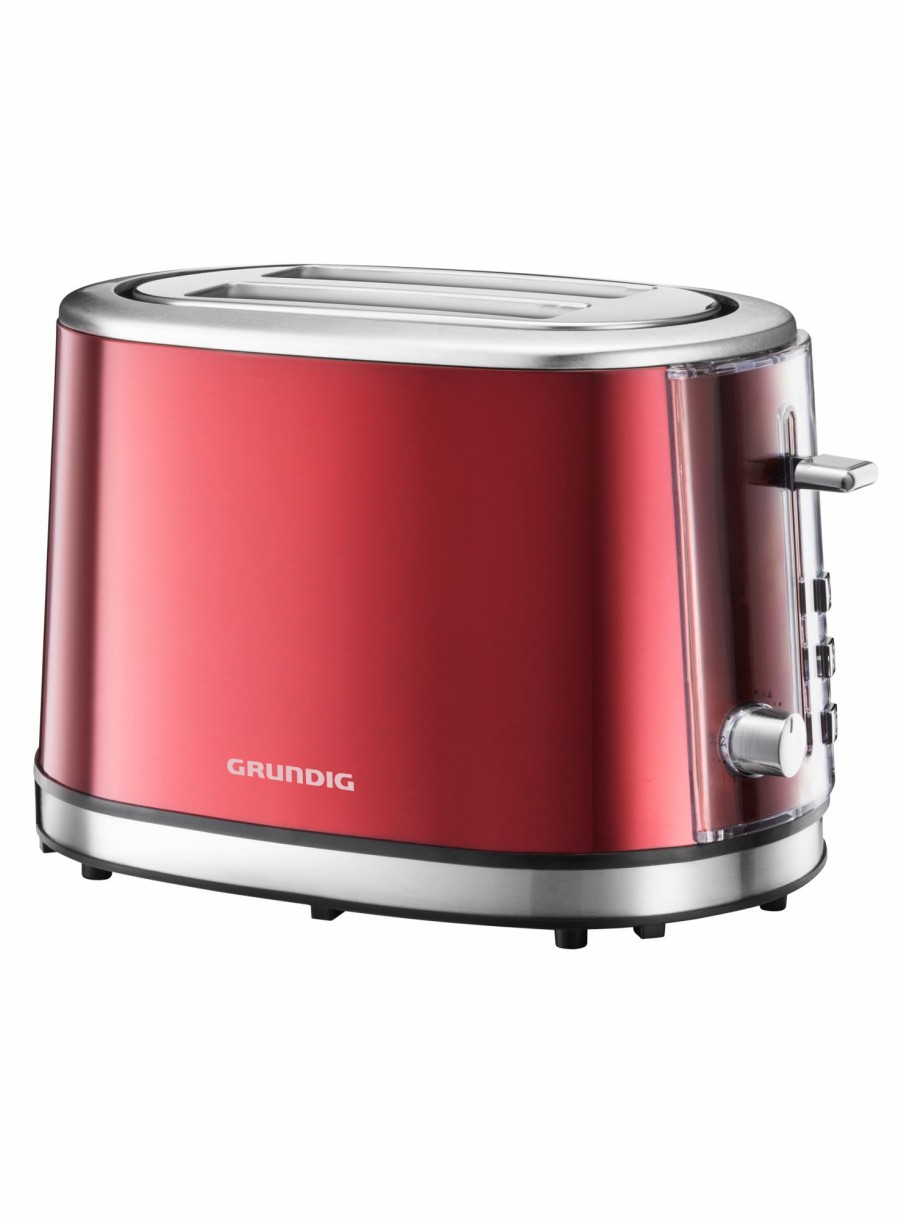 Kuche Grundig Toaster Und Kontaktgrills | Ta 6330-Red Sense Toaster-2 Slots: