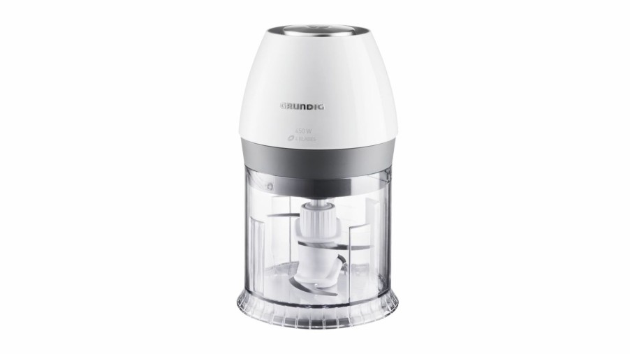 Kuche Grundig Zerkleinerer Und Mixer | Ch 6280 W-White Sense Chopper-4 Blades: Zerkleinerer Und Mixer (Zerkleinerer)