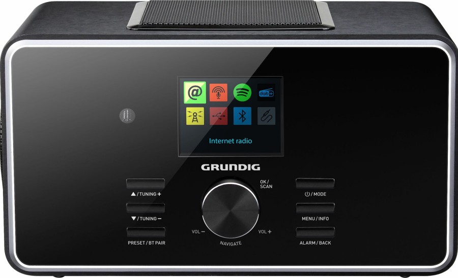 Entertainment Grundig Radio | Dtr 6000 X Black: Audio (Radio)