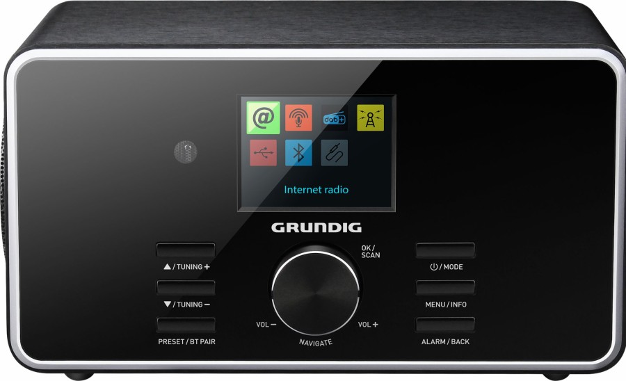 Entertainment Grundig Radio | Dtr 5000 X Black: Audio (Radio)